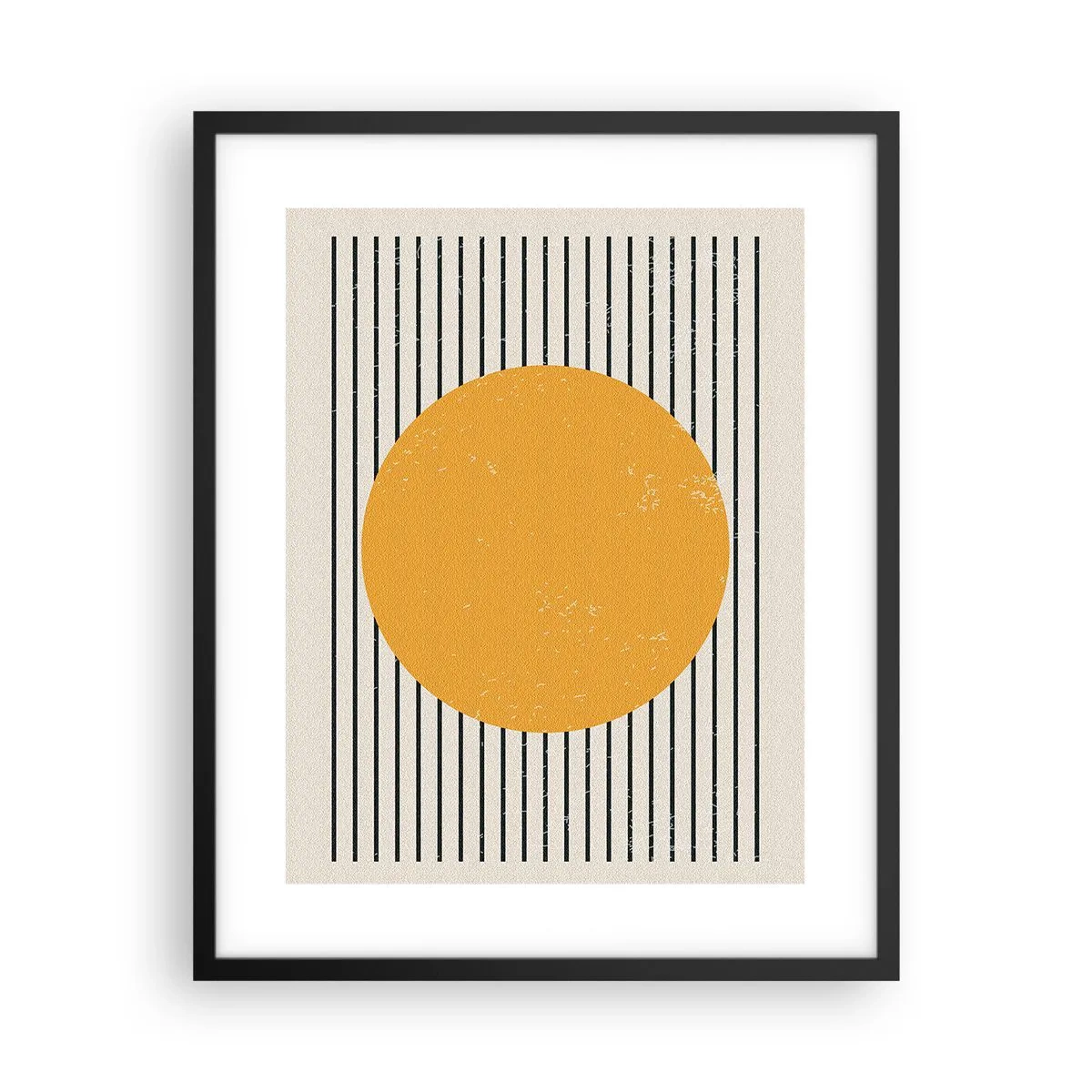 Plagát v čiernom ráme - Sila jednoduchosti - 40x50 cm