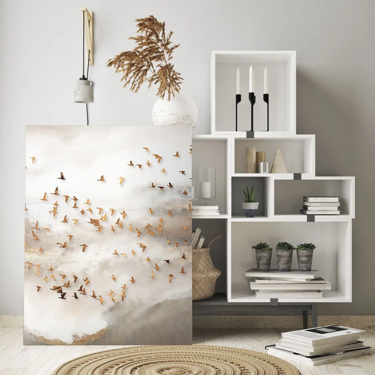 Obraz na skle - Už je čas... - 80x120 cm