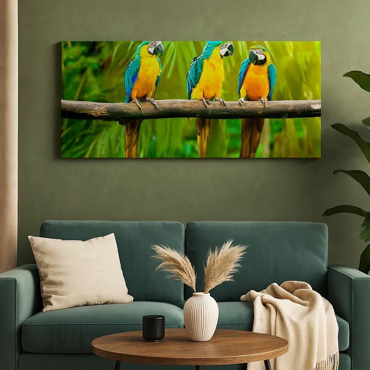 Obraz na plátne - Počula si, že ona…? - 30x30 cm