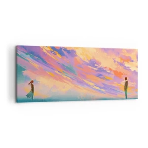 Obraz na plátne - Sila príťažlivosti - 100x40 cm