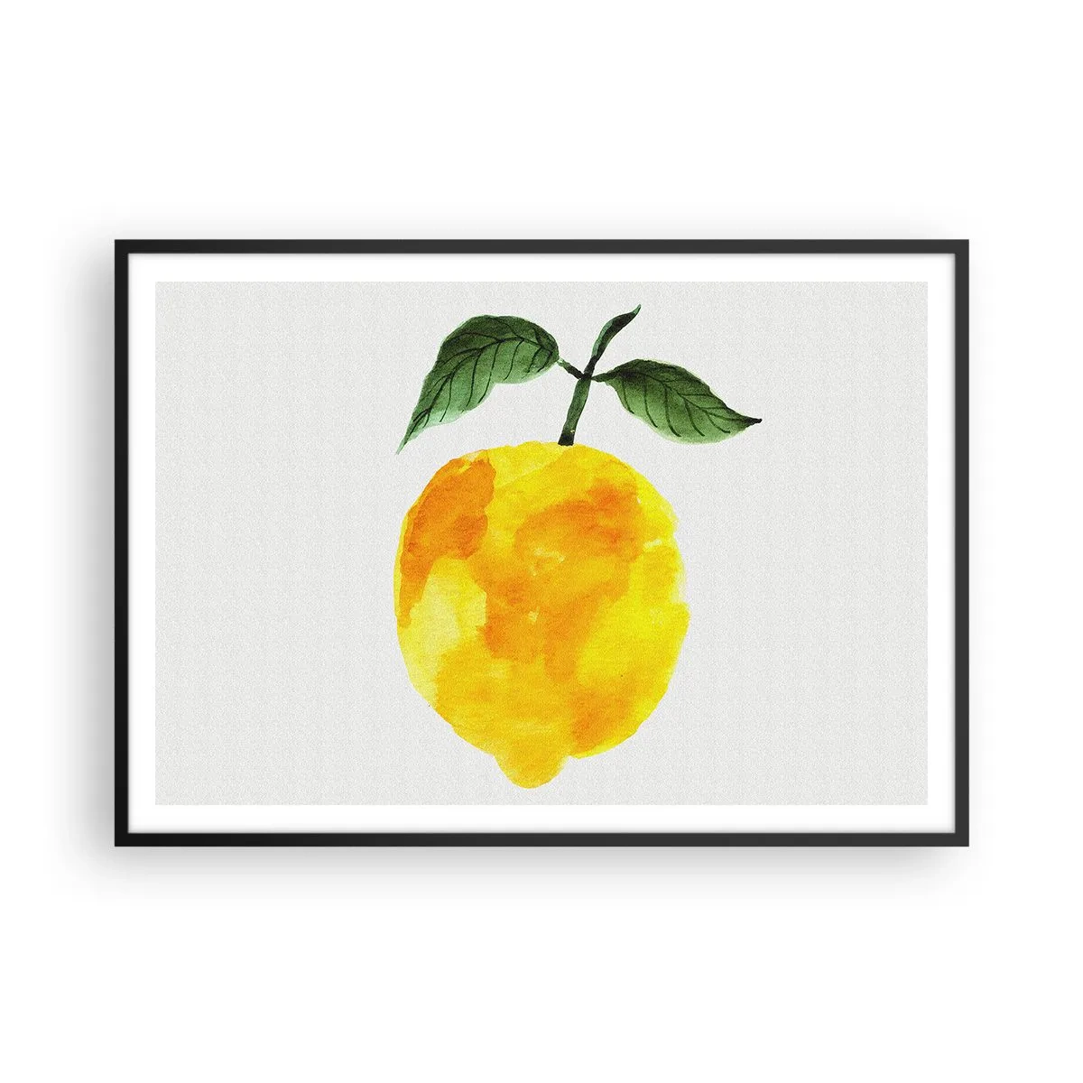 Plagát v čiernom ráme - Ako spoznať chuť slnka - 100x70 cm