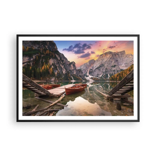 Plagát v čiernom ráme - Sľub dňa - 100x70 cm