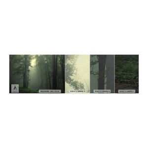 Vzorka fototapety Premium Canvas - Než sa prebudí - Krajina, les, Príroda - 100x30 cm