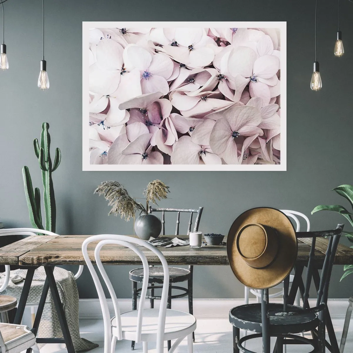 Plagát - V záplave kvetov - 70x50 cm