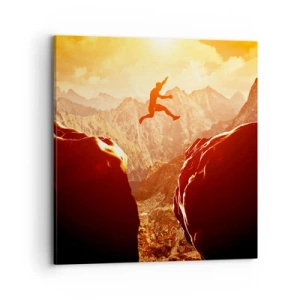 Obraz na plátne - Prekročením hraníc - 70x70 cm