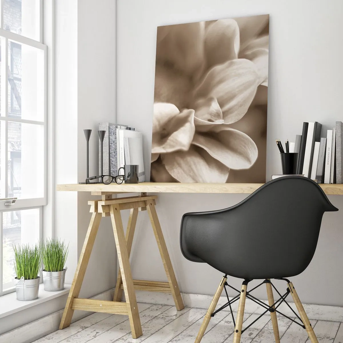 Obraz na skle - Nežné ako úsmev - 50x70 cm