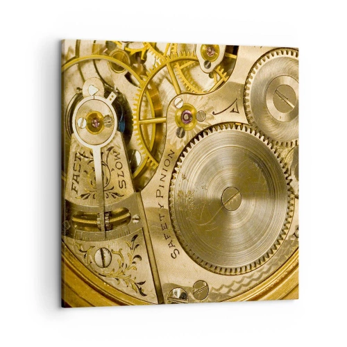 Obraz na plátne - Choď s duchom času - 50x50 cm