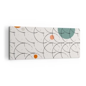 Obraz na plátne - V duchu pop-artu - 100x40 cm