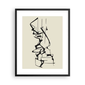 Plagát v čiernom ráme - Možná krajina - 40x50 cm