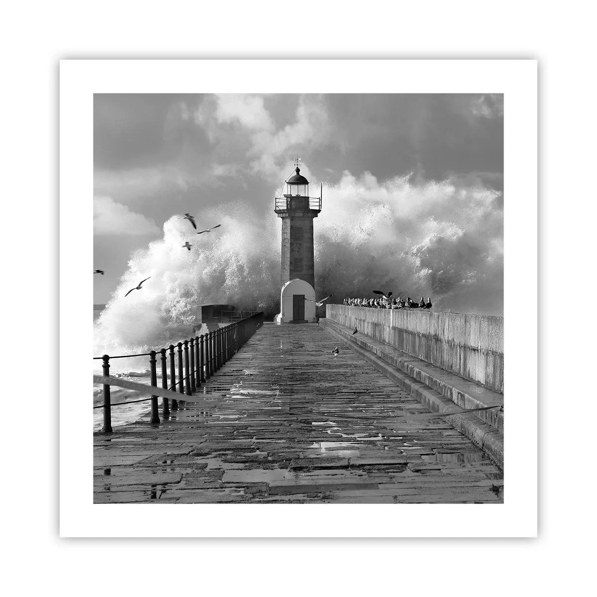 Plagát - Nebojácna - 50x50 cm