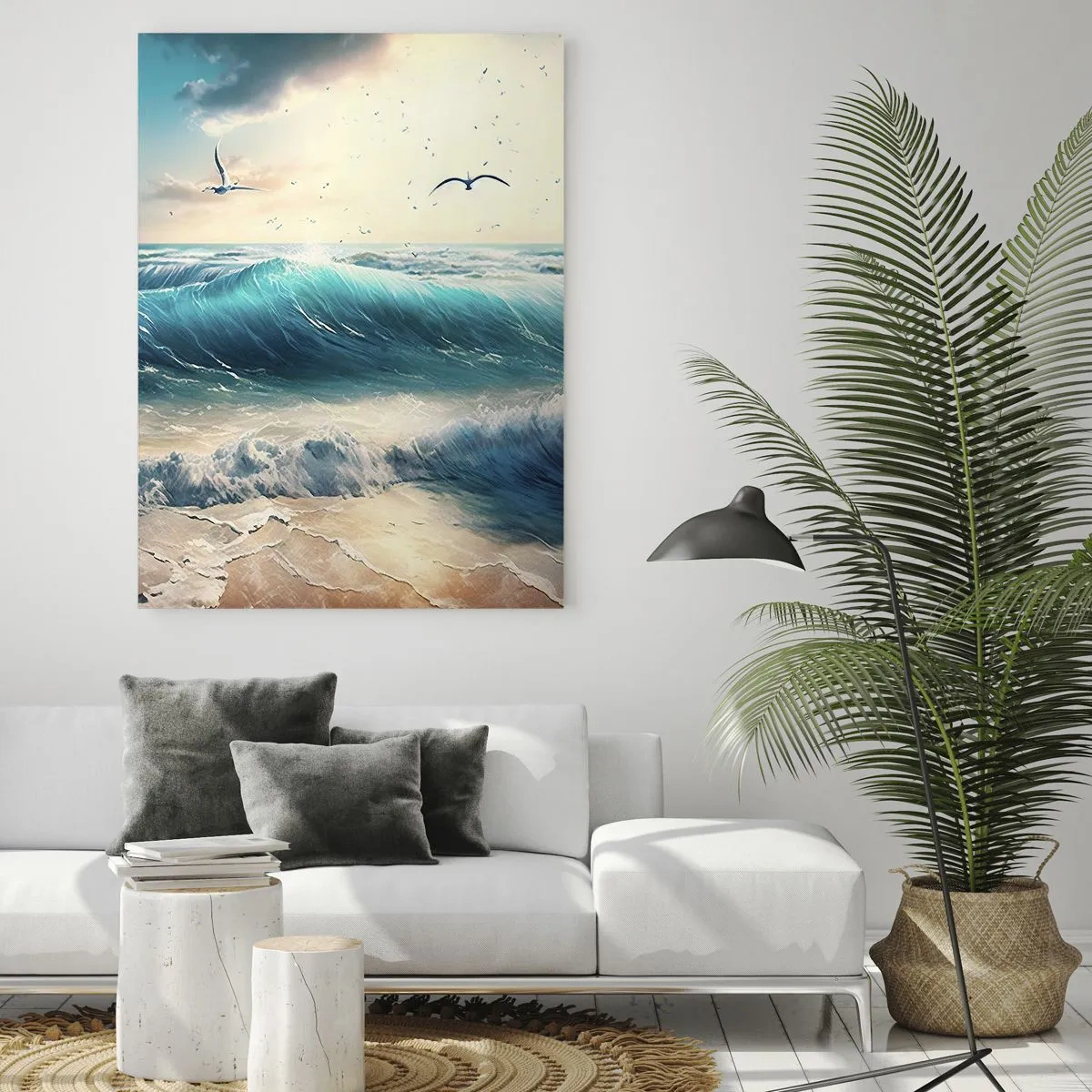 Obraz na skle - Šušťanie len pre teba - 50x70 cm