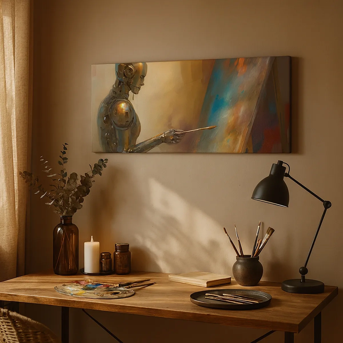 Obraz na plátne - Umenie budúcnosti - 30x30 cm