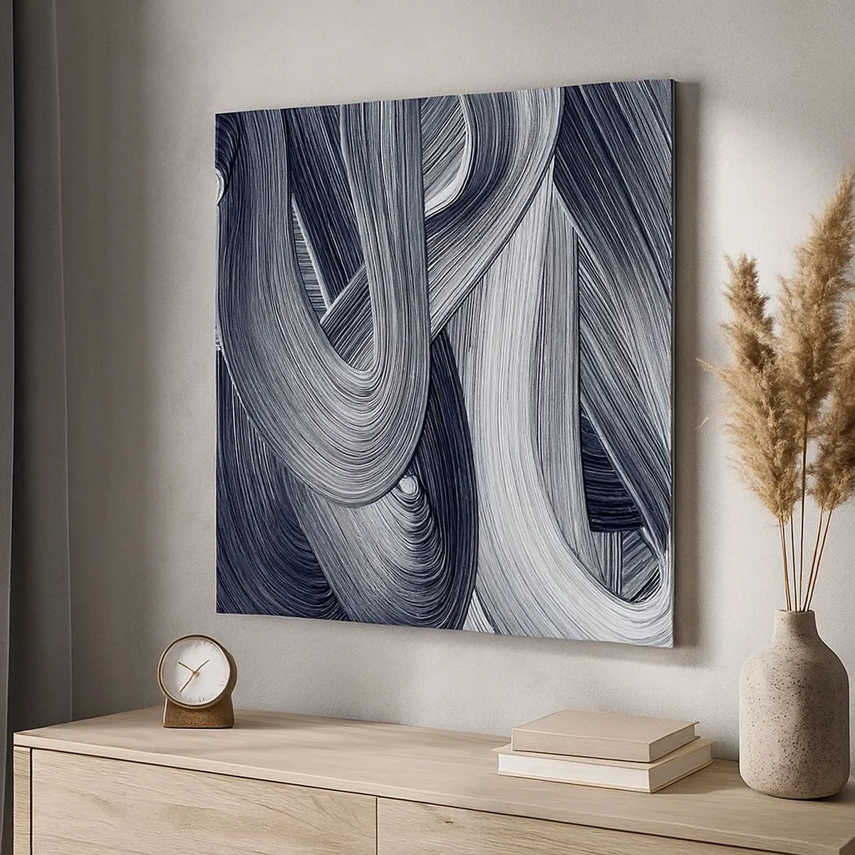 Obraz na plátne - Plynulosť reality - 30x30 cm