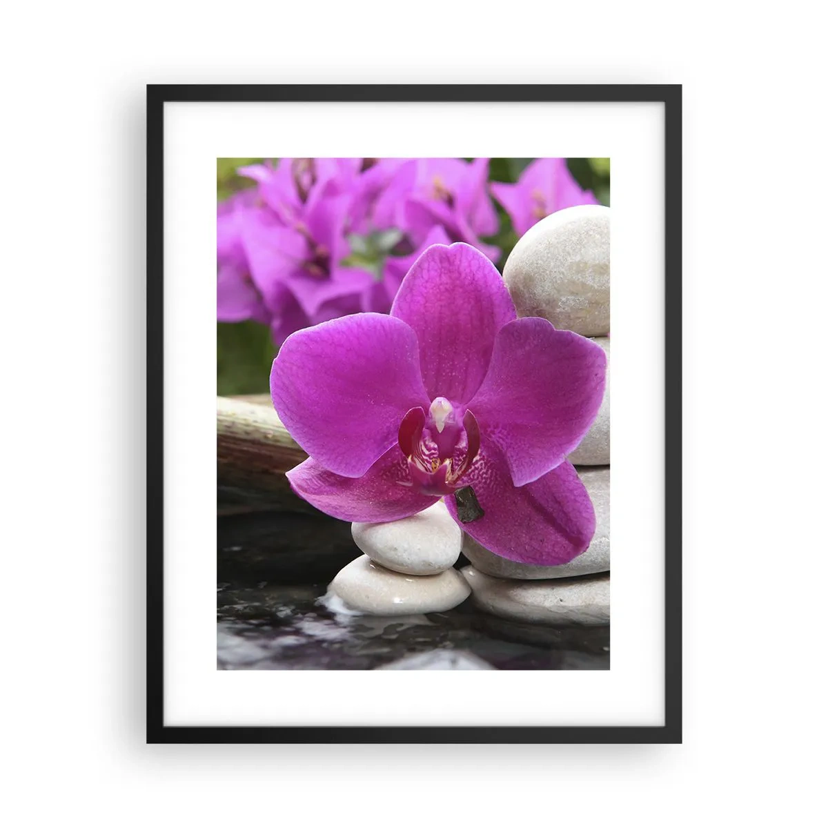 Plagát v čiernom ráme - Už odpočívaš - 40x50 cm