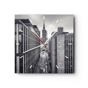 Nástenné hodiny - Varšavské údolie - 30x30 cm