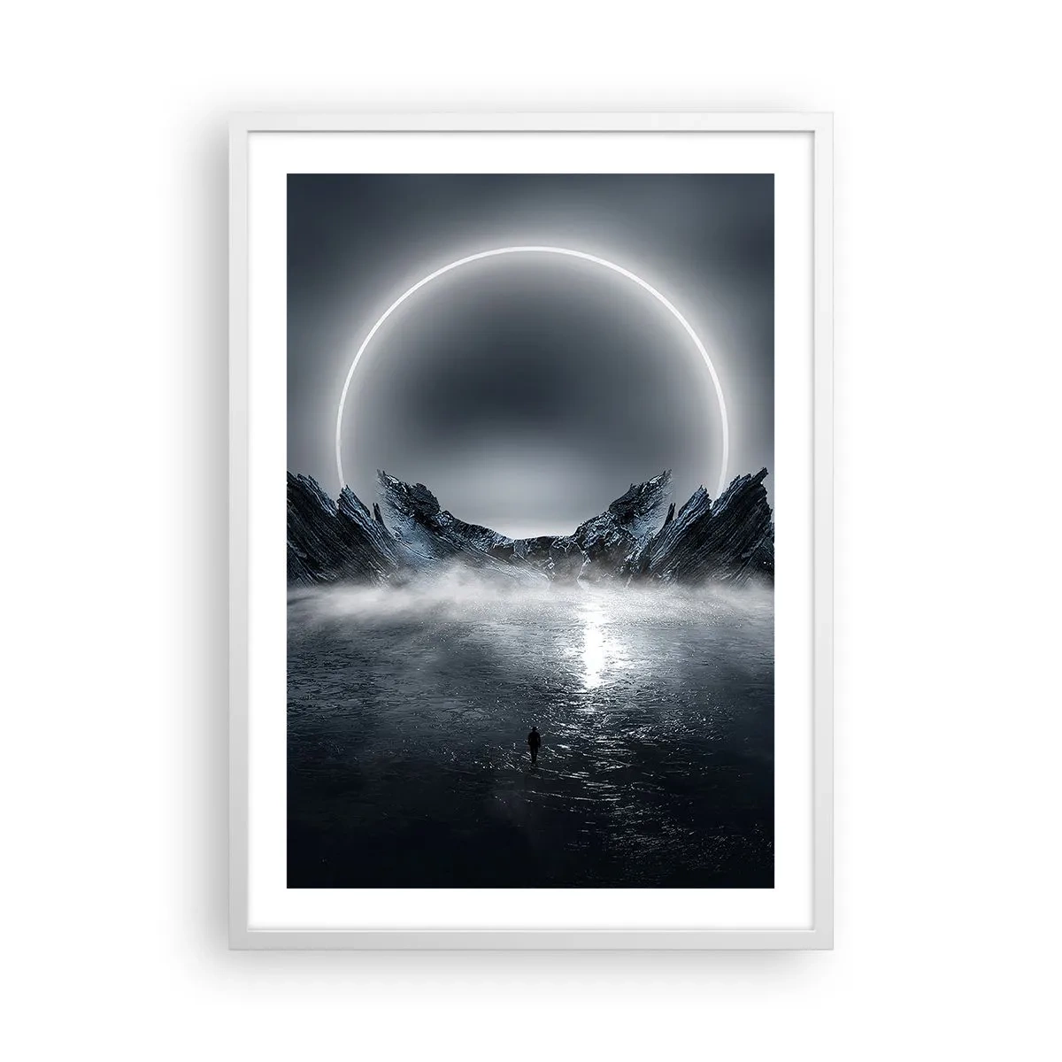 Plagát v bielom ráme - Finále príbehu - 50x70 cm