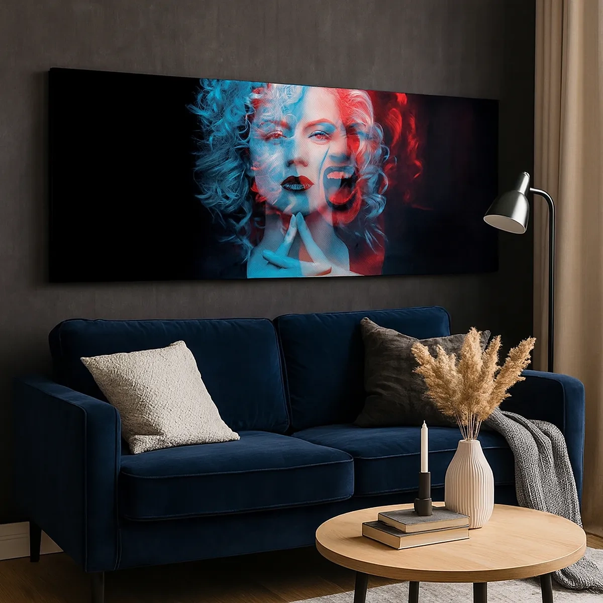 Obraz na plátne - Alter ego - 30x30 cm