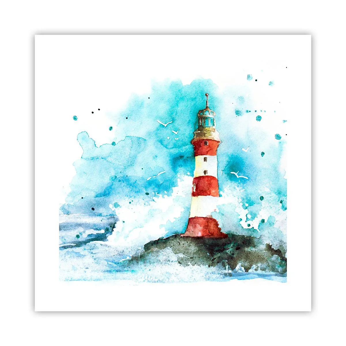 Plagát - Jednota živlov - 40x40 cm