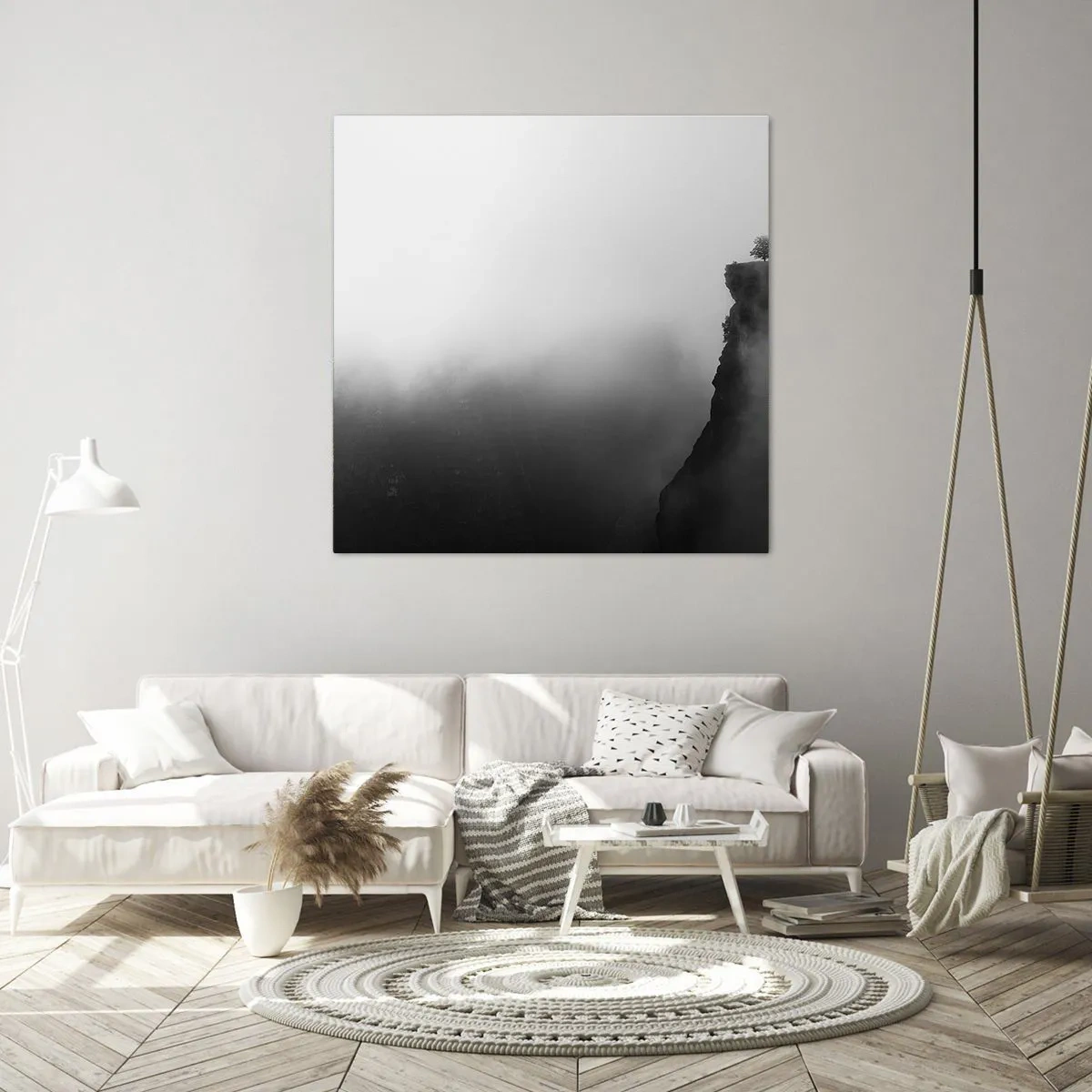 Obraz na plátne - Na okraji sveta - 70x70 cm