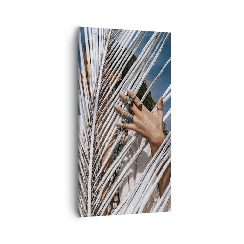 Obraz na plátne - Šamanové dievča? - 55x100 cm