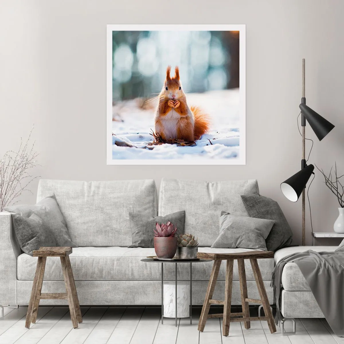 Plagát - Čo sa tak pozeráš? - 60x60 cm