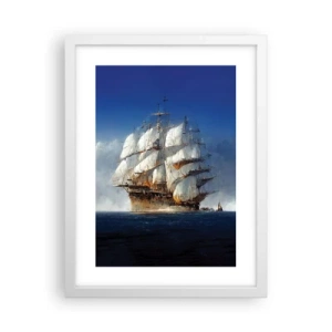 Plagát v bielom ráme - The great glory! - 30x40 cm