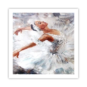 Plagát - Jemná a ľahká ako tyl - 60x60 cm