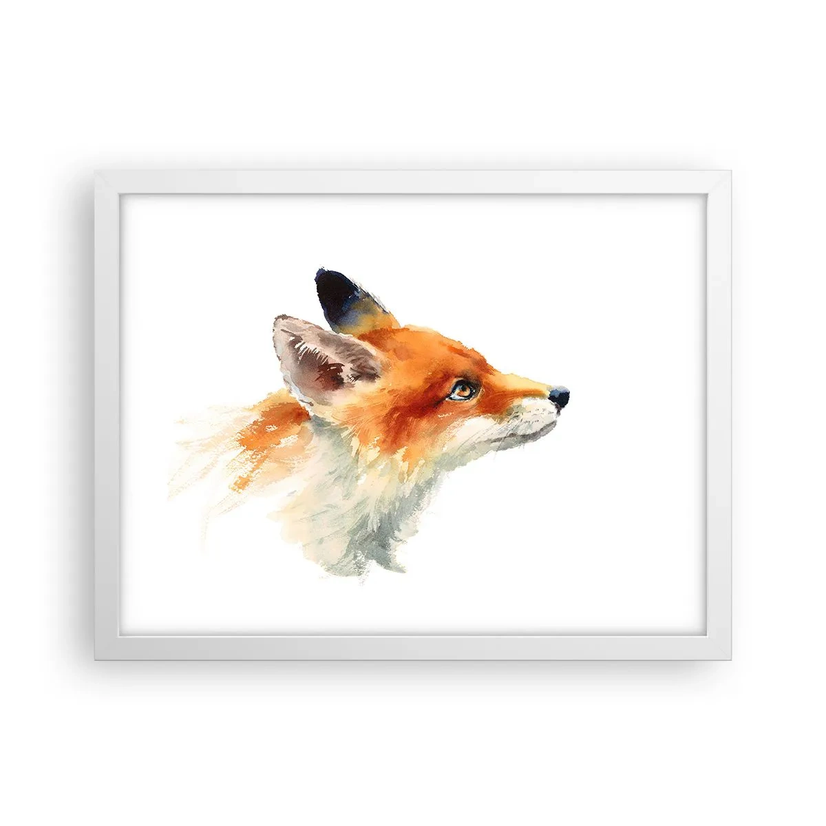 Plagát v bielom ráme - Opatrnosti nie je nikdy dosť - 40x30 cm