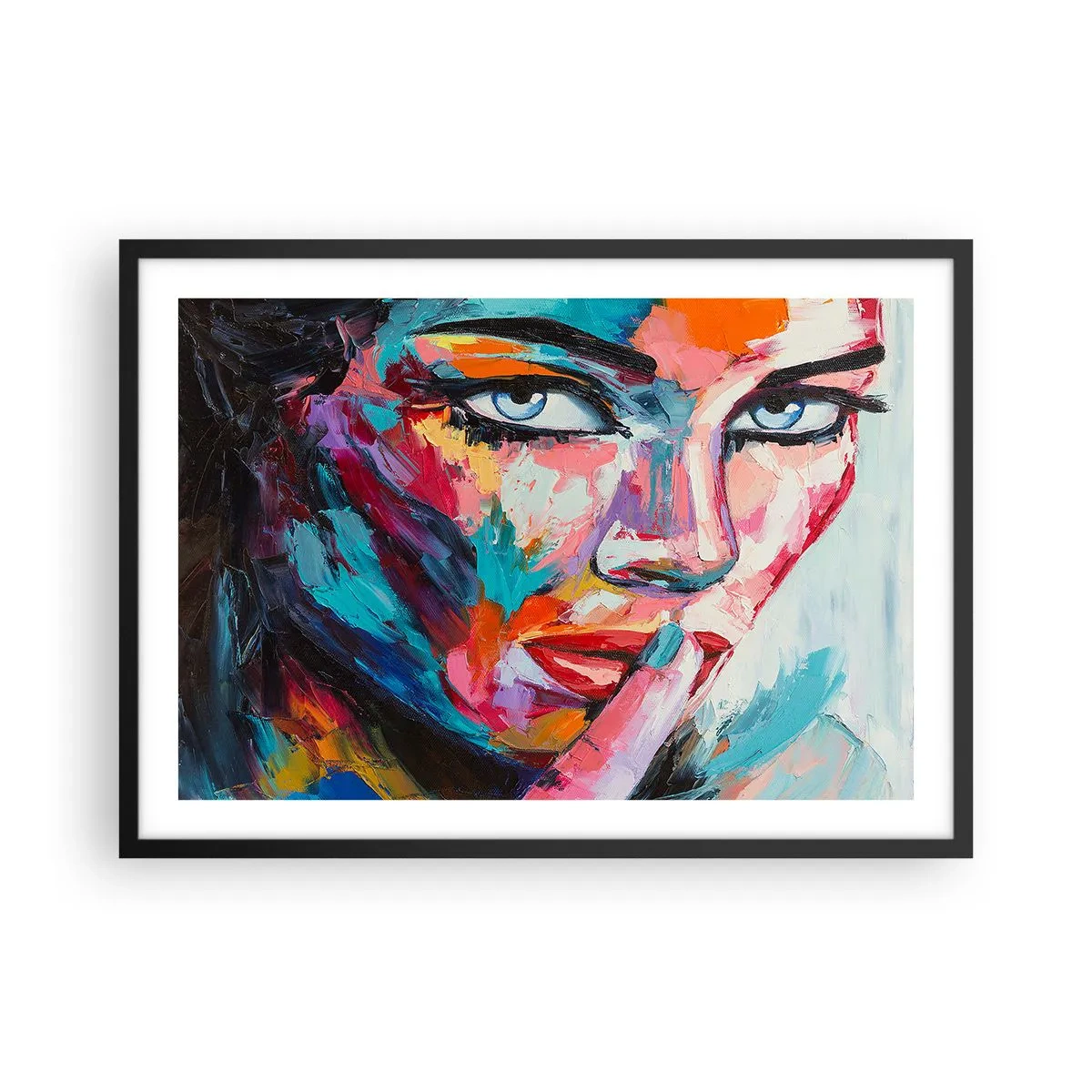 Plagát v čiernom ráme - Naše prvé tajomstvo - 70x50 cm