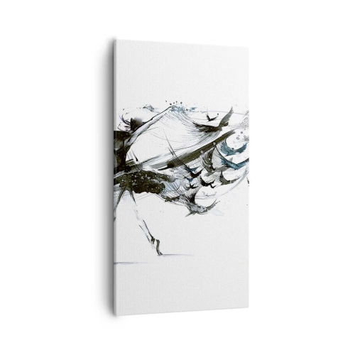 Obraz na plátne - Mágia hudby uvoľňuje od kúzla - 55x100 cm