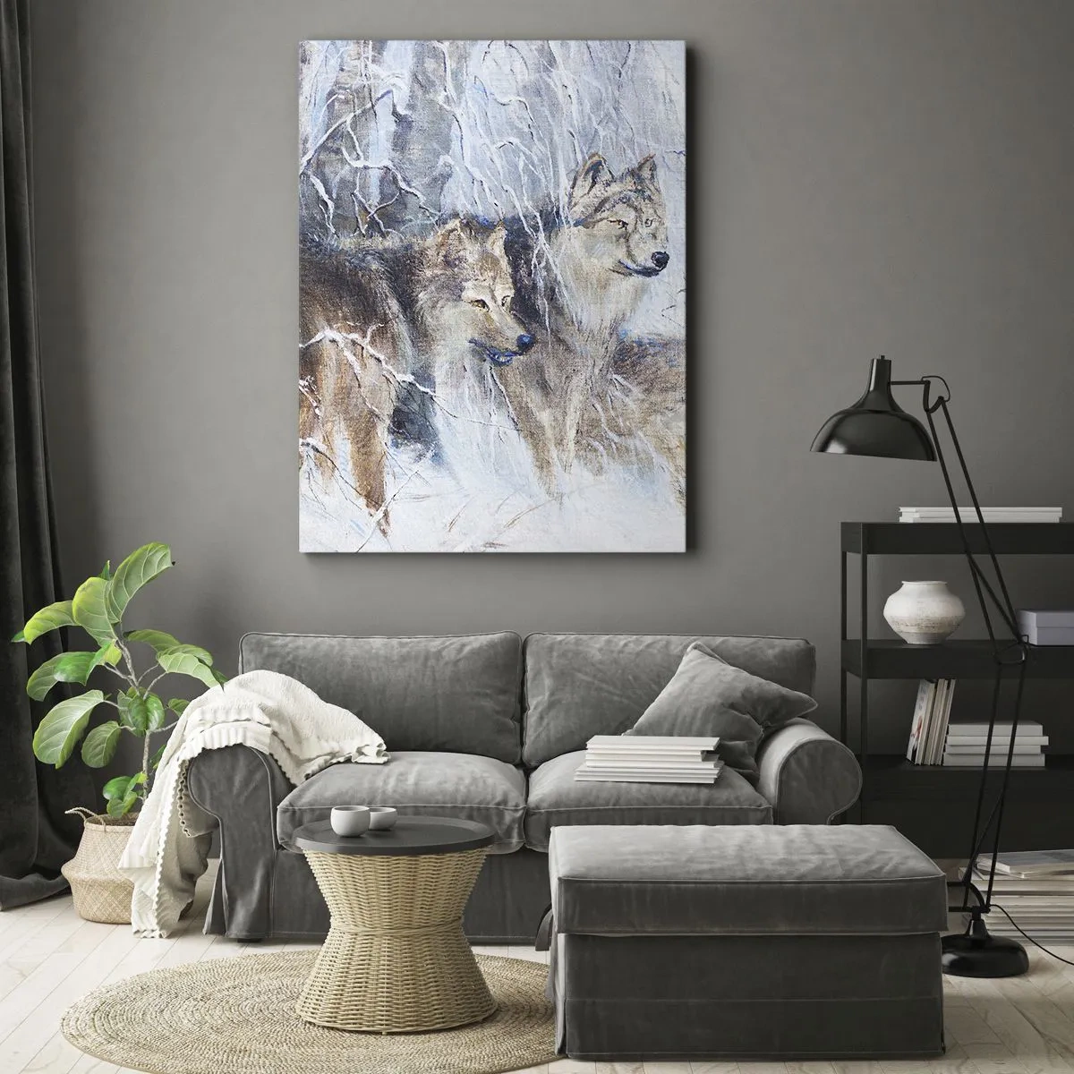 Obraz na plátne - Pozor! Prichádza… - 45x80 cm