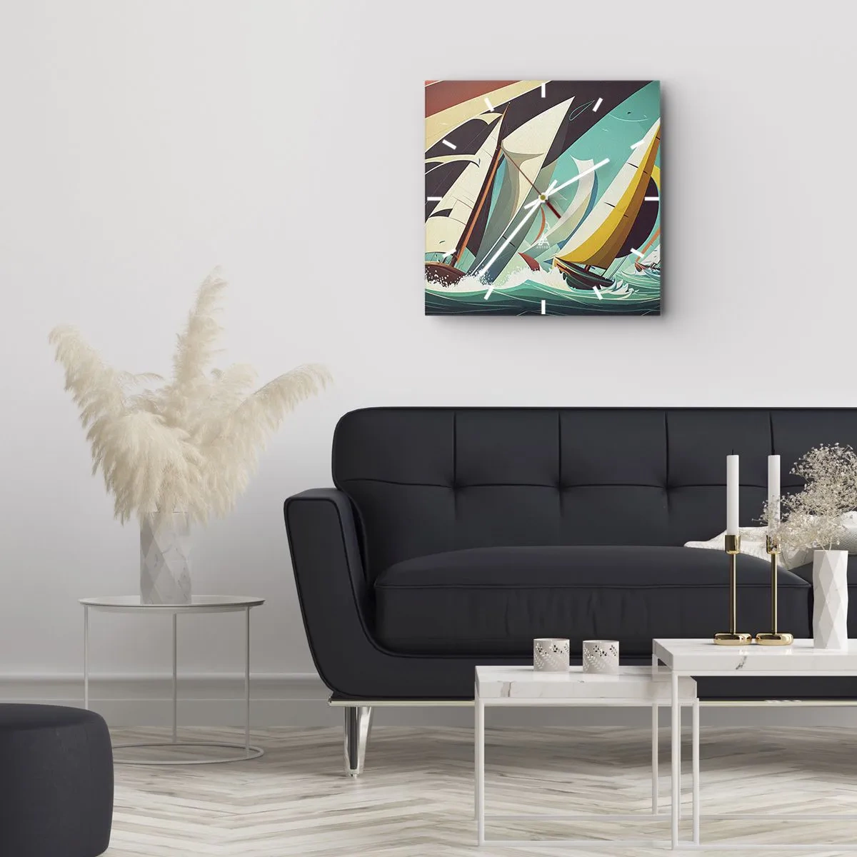 Nástenné hodiny - Ako vychádzať so živlami - 30x30 cm