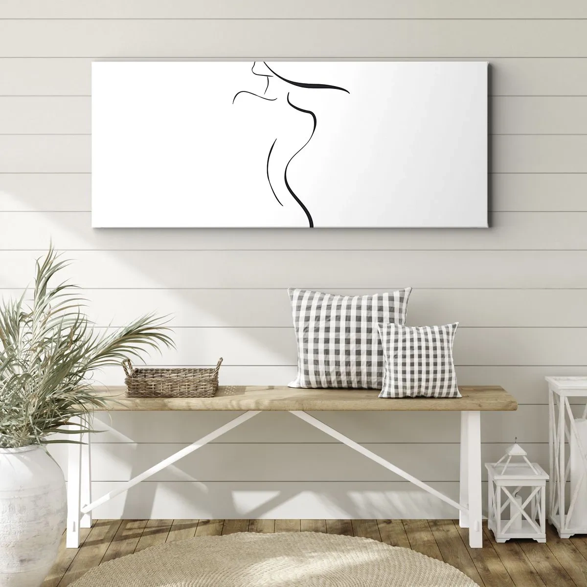 Obraz na plátne - Nepolapiteľná ako vlna - 100x40 cm