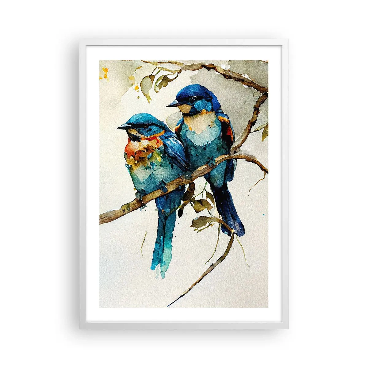 Plagát v bielom ráme - Urazil sa? - 50x70 cm