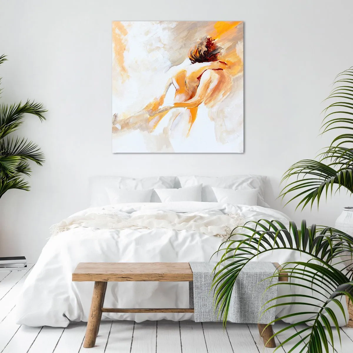 Obraz na plátne - Blízkosť v nebi - 70x70 cm