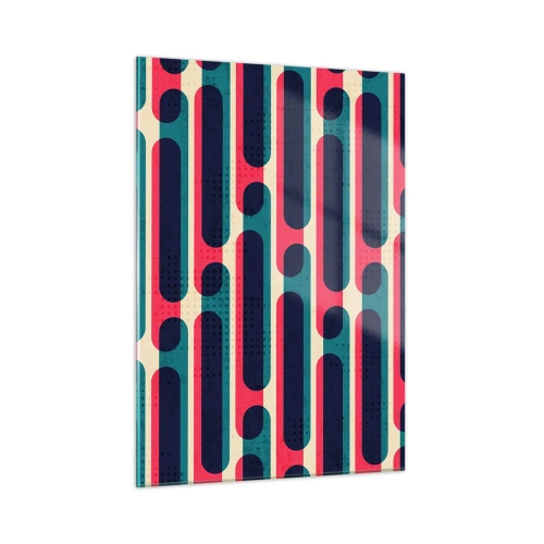 Obraz na skle - Dovnútra a dopredu - 50x70 cm