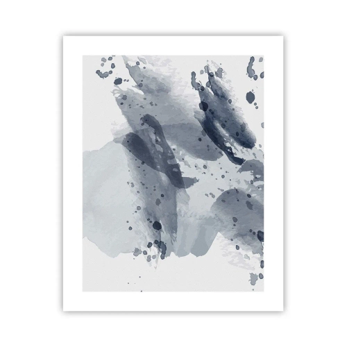 Plagát - Štúdia o povahe vody - 40x50 cm