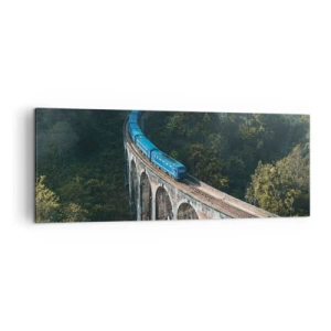Obraz na plátne - Príťažlivosť prírody - 140x50 cm