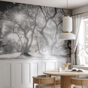Fototapeta Premium Sand - V olivovom háji - les, Zima, Stromy - 100x70 cm