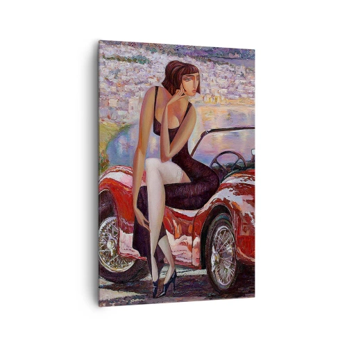 Obraz na plátne - Leto? Len na Riviére - 80x120 cm