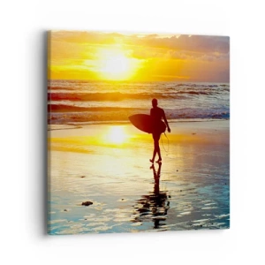 Obraz na plátne - Návrat bojovníka - 40x40 cm