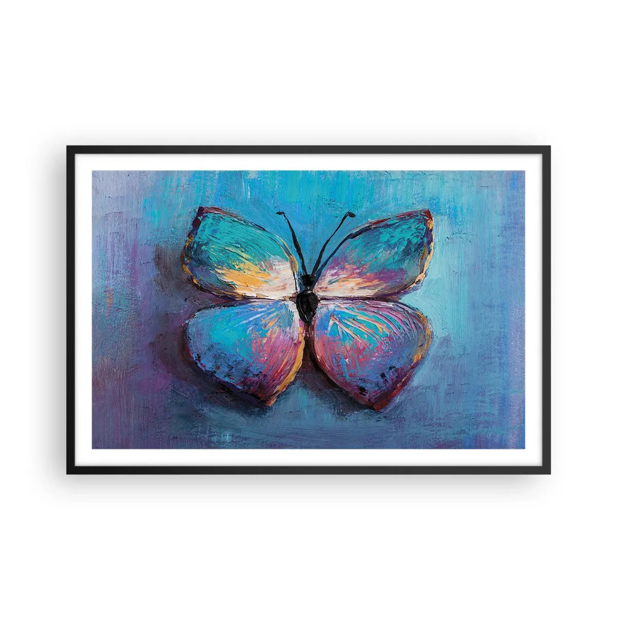 Plagát v čiernom ráme - V celej svojej kráse - 91x61 cm