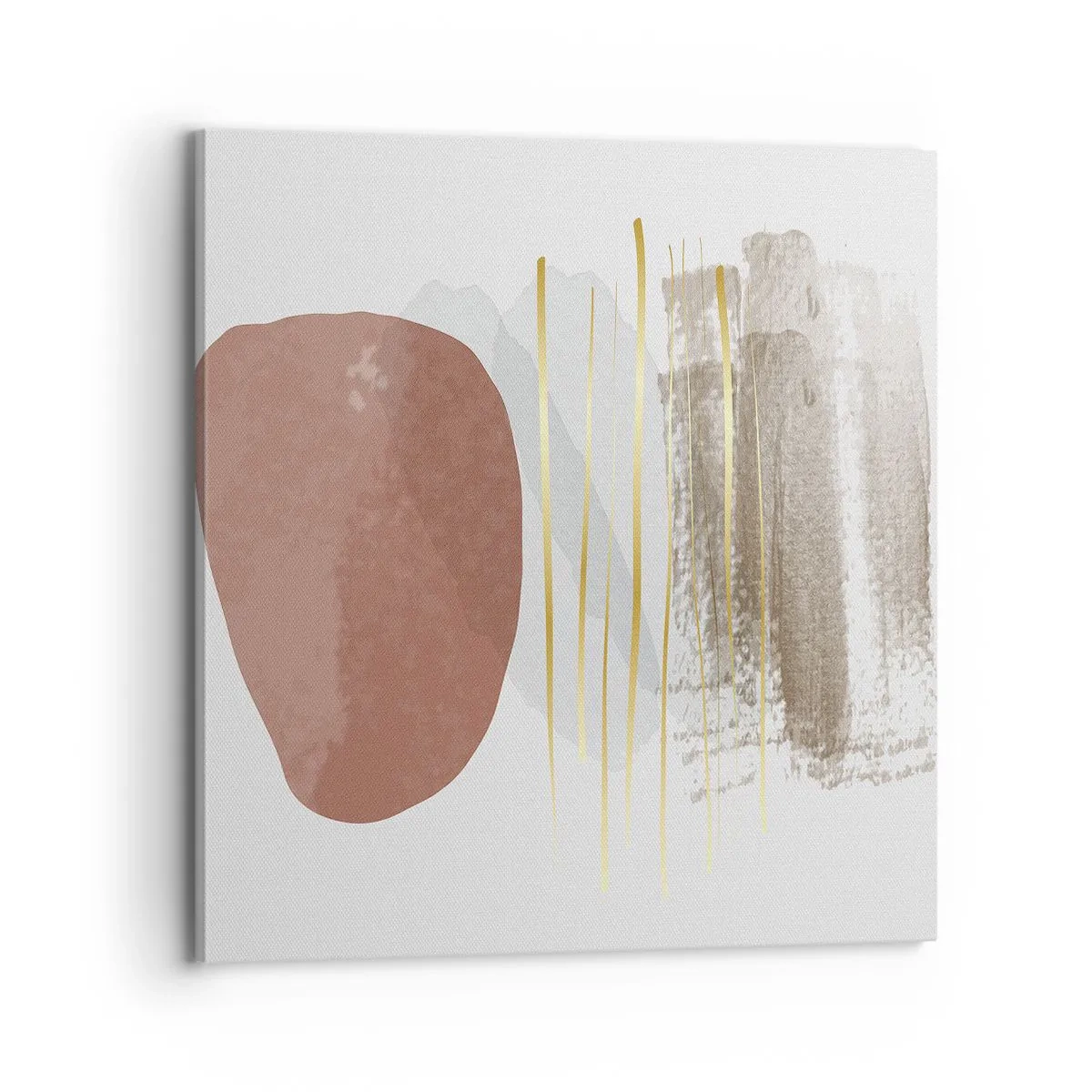 Obraz na plátne - Abstraktná kolonáda - 70x70 cm