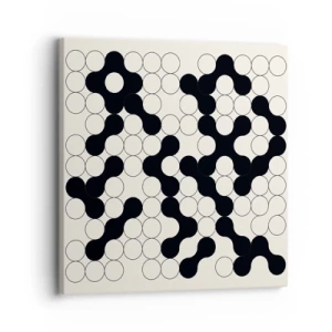 Obraz na plátne - Čínska hra – variácia - 30x30 cm