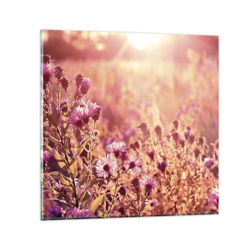 Obraz na skle - Než skončí leto - 60x60 cm