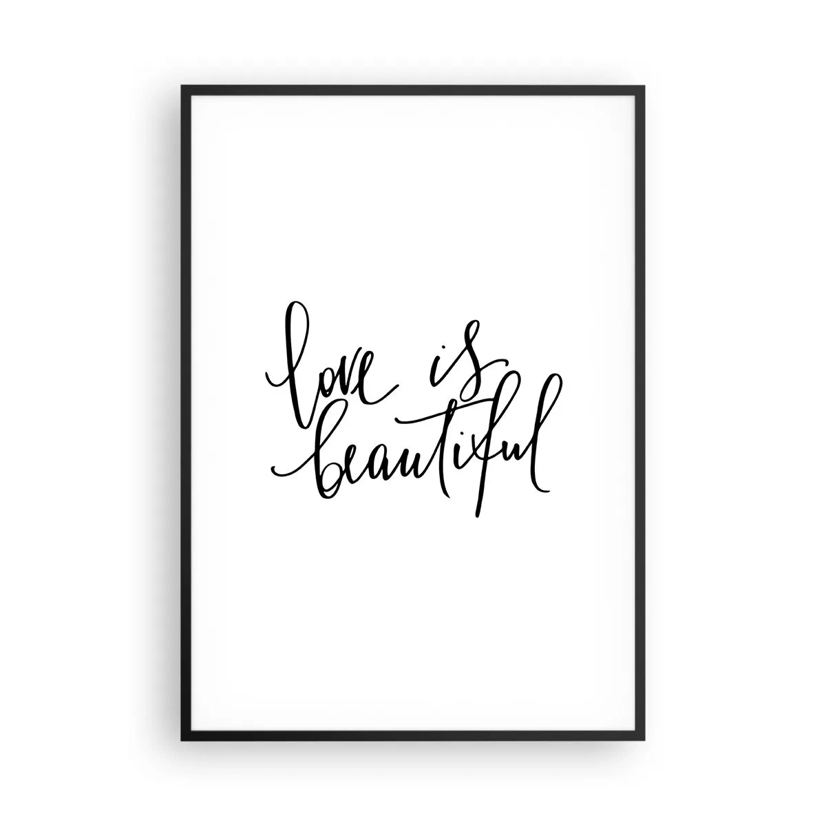 Plagát v čiernom ráme - Prečítaj a zopakuj - 70x100 cm