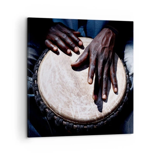 Obraz na plátne - Žite vo svojom rytme - 50x50 cm