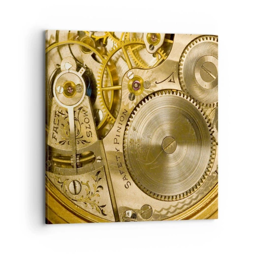 Obraz na plátne - Choď s duchom času - 70x70 cm