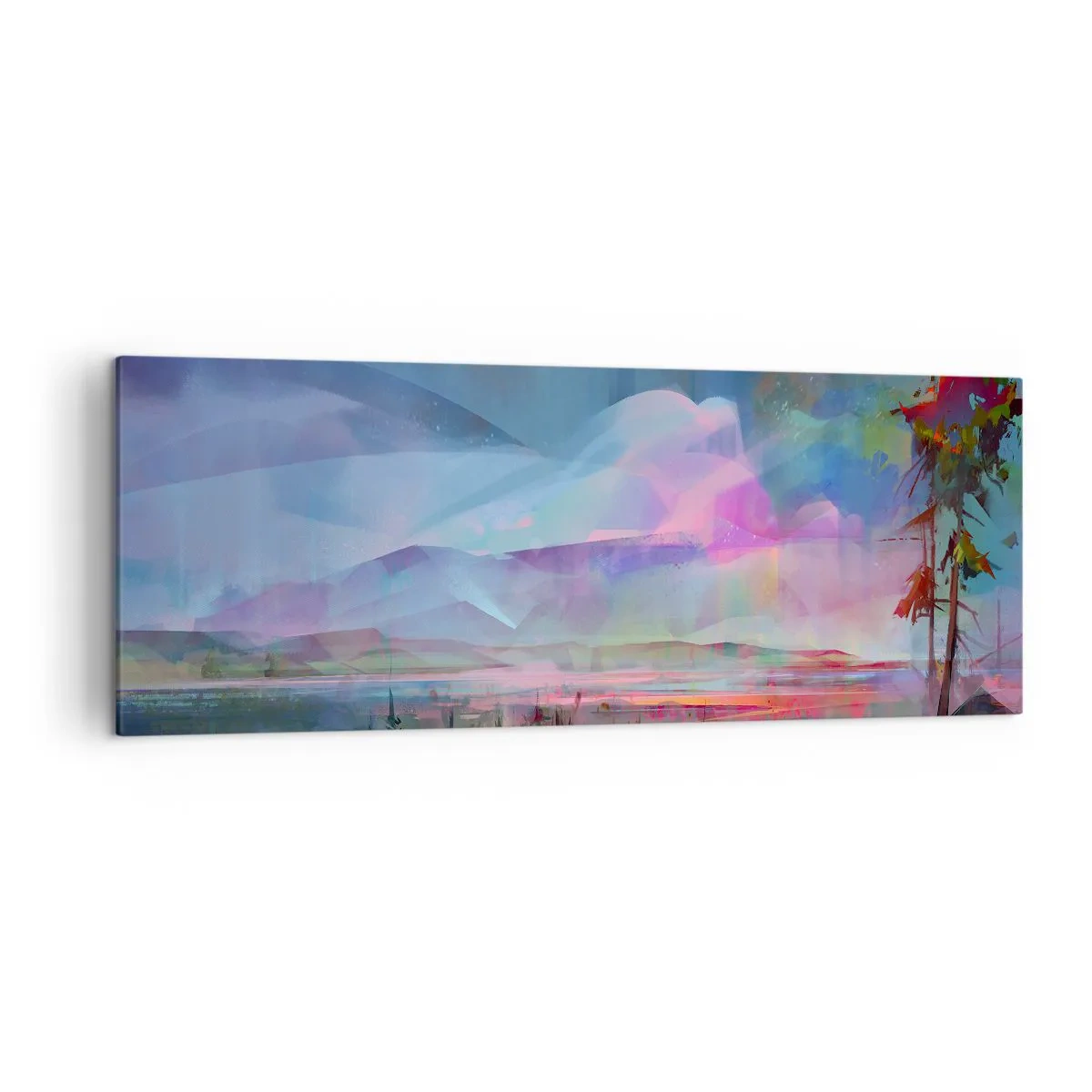 Obraz na plátne - Pod priateľským nebom - 140x50 cm