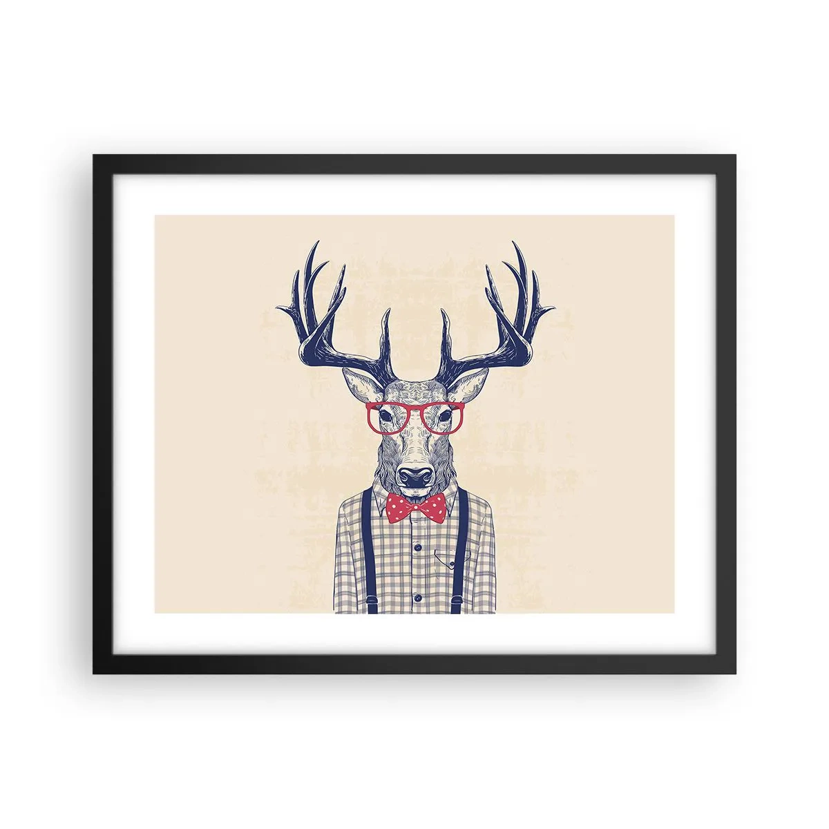 Plagát v čiernom ráme - Zábavná extravagancia - 50x40 cm